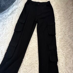 Black Cargo Jeans size 4